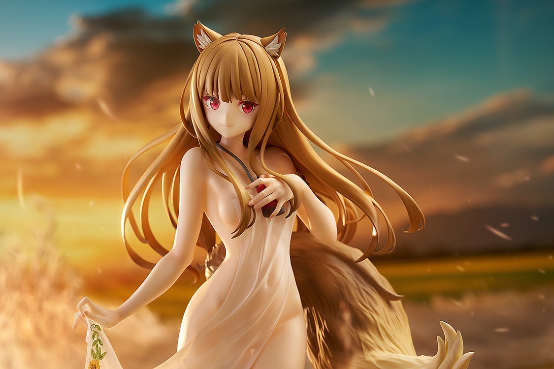 「狼と香辛料 MERCHANT MEETS THE WISE WOLF」よりイラストレーターsaitom氏描き下ろしの「ホロ」がスケールフィギュア化