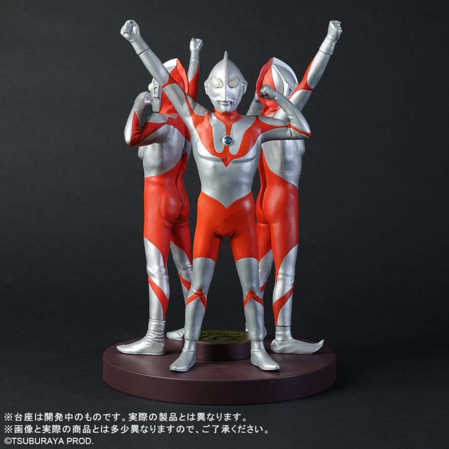 エクスプラス、フィギュア「ウルトラマン 60th Anniversary セット」二