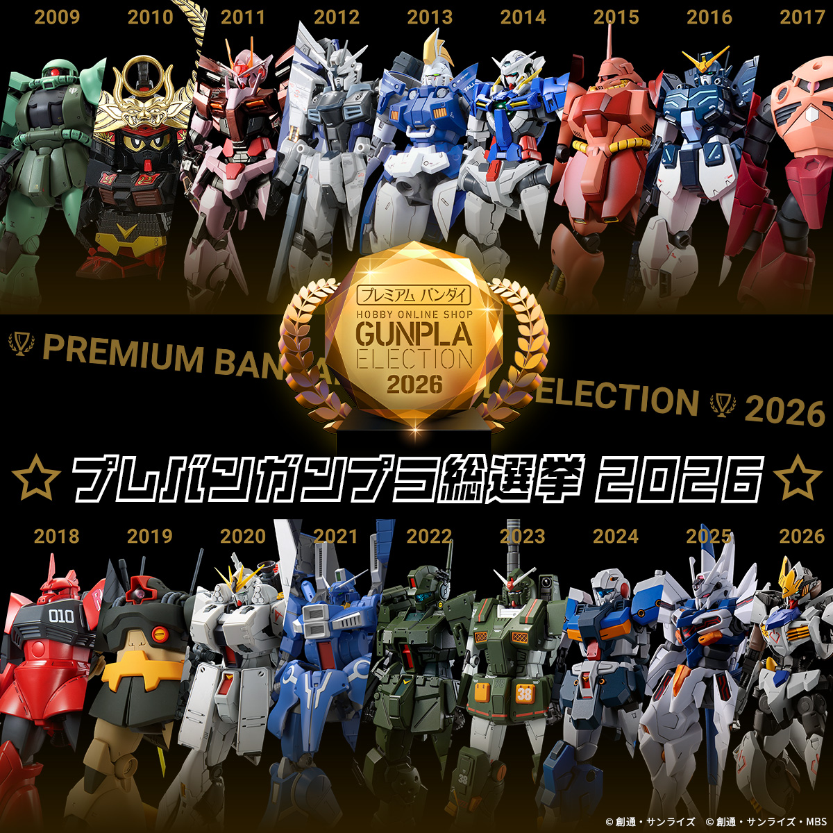 ガンプラ プレバン まとめ売り プレバンガンプラ総選挙」が今年も開催！ 上位入賞ガンプラは「総選挙