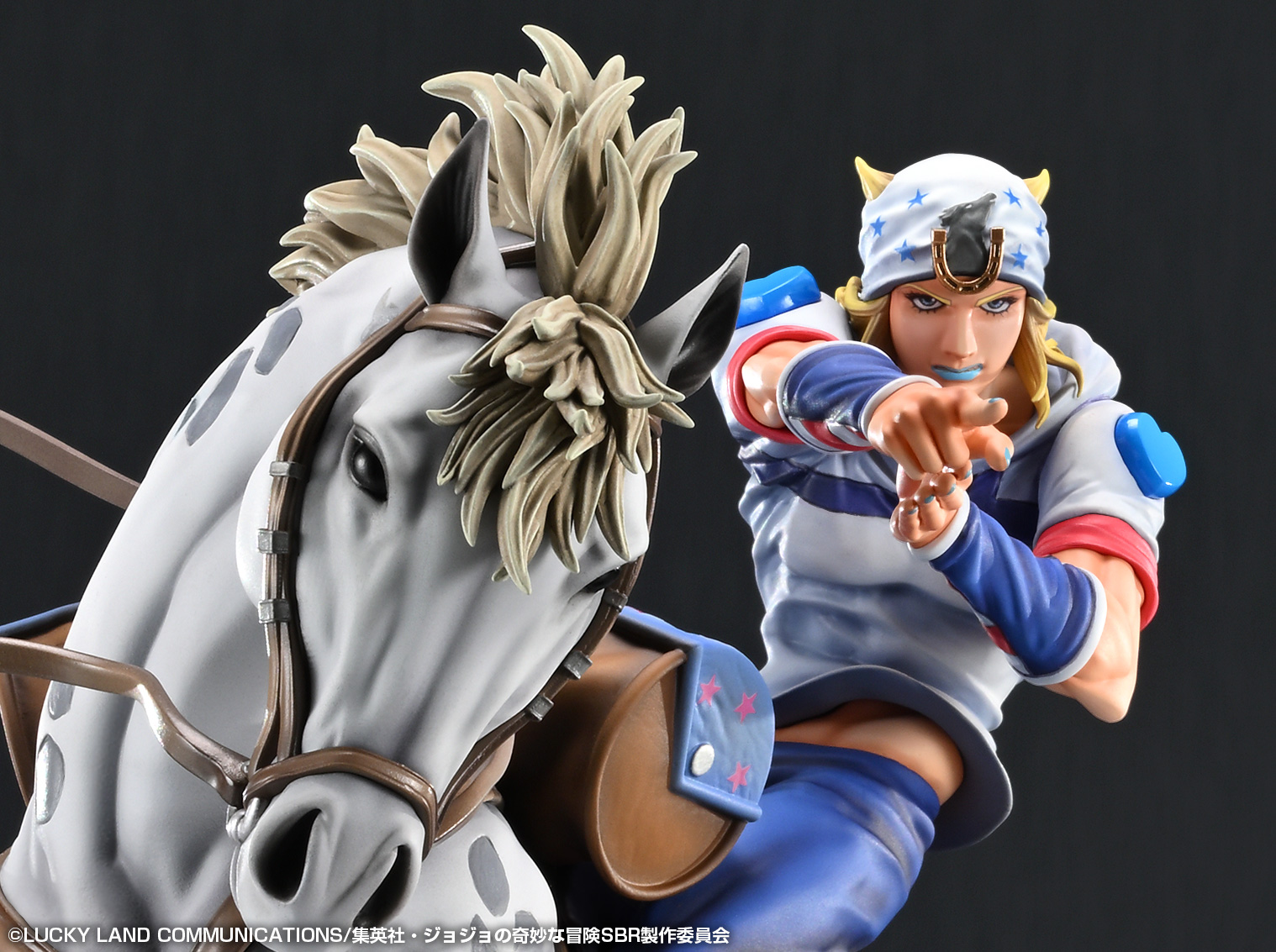 アニメ「スティール・ボール・ラン ジョジョの奇妙な冒険」よりジョニィ&スローダンサーが超像Artコレクションで立体化 - HOBBY Watch