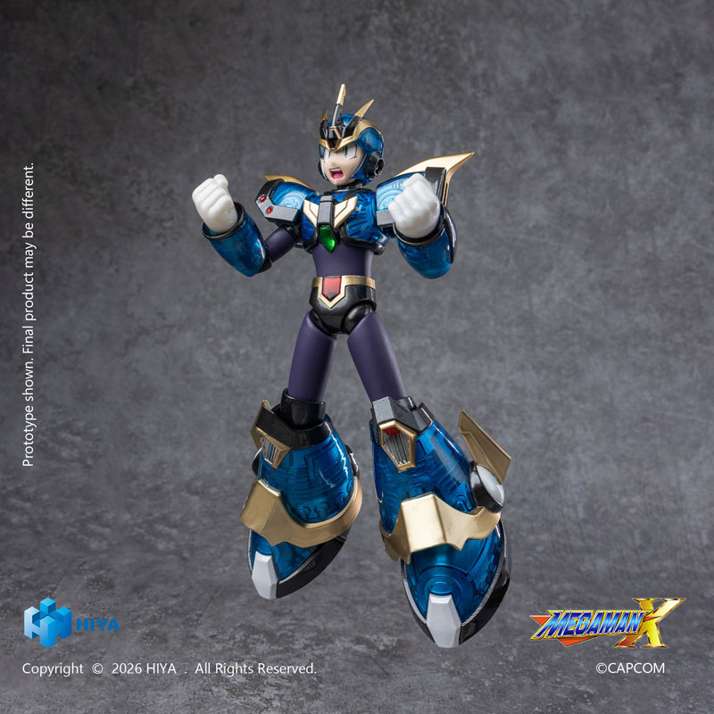 ロックマンX アルティメットアーマーVer.」アクションフィギュアがHiya