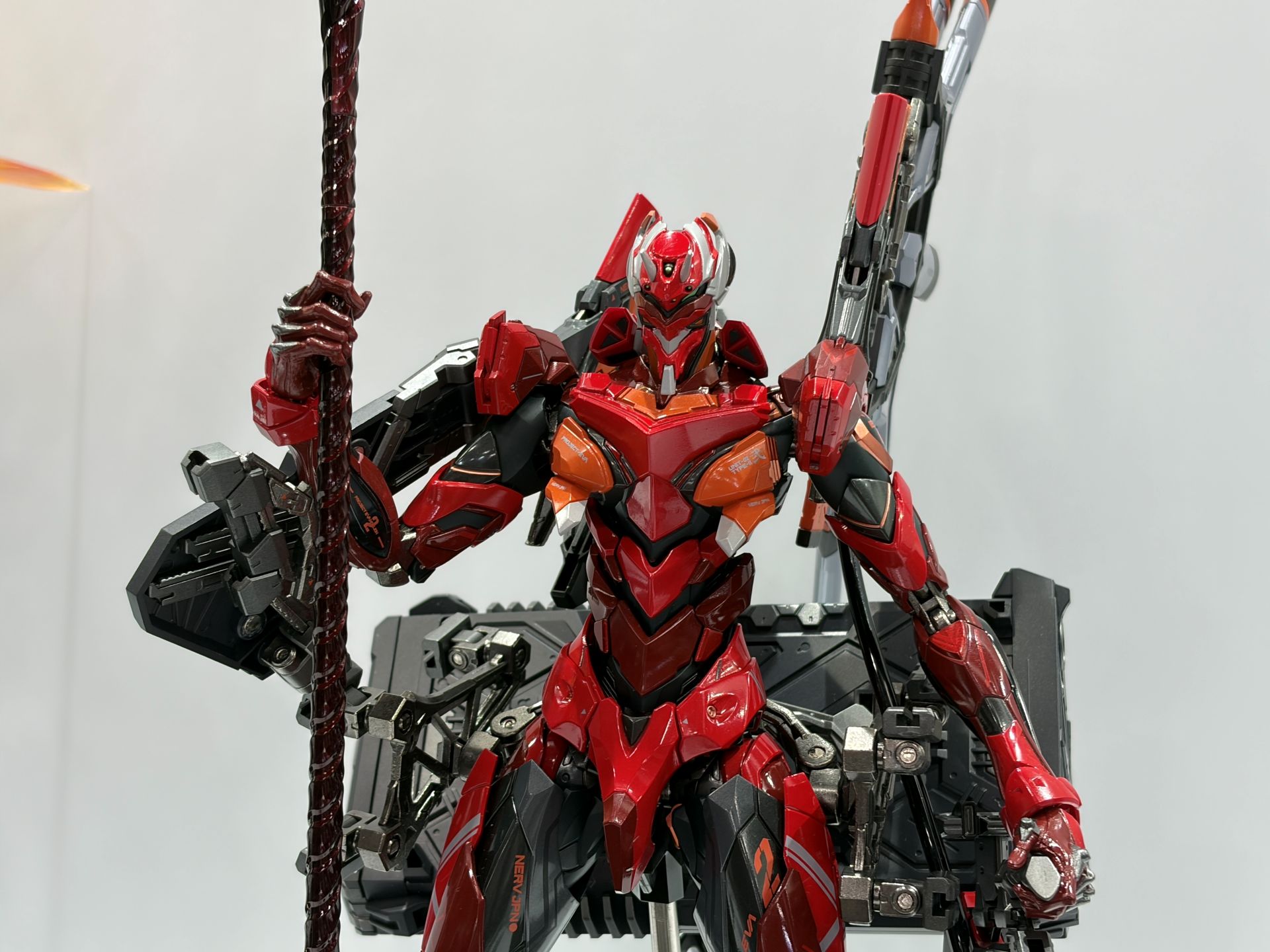CCSTOYSの「鉄魄」シリーズより「エヴァ弐号機II式」や「ラフトクランズ・アウルン」などが展示!【#ワンフェス】 - HOBBY Watch