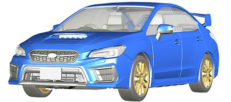 フジミ模型、プラモデル「1/24 ID189 スバル WRX STI EJ20 Final
