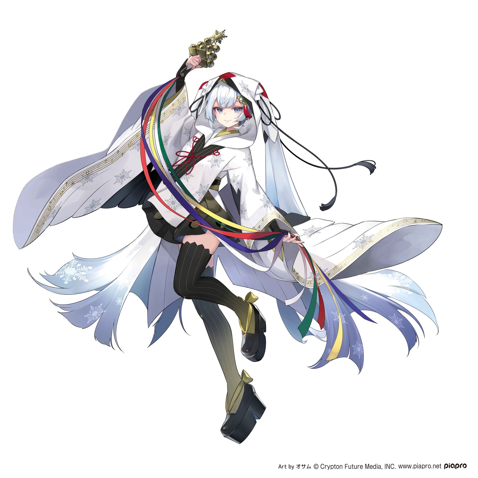 雪ミク」×「AMP＋」大型企画第7弾と第8弾のフィギュア用描きおろし