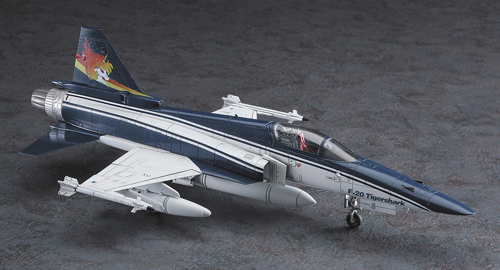 ハセガワ、1/48スケールプラモデル「『エリア88』 F-20 タイガー