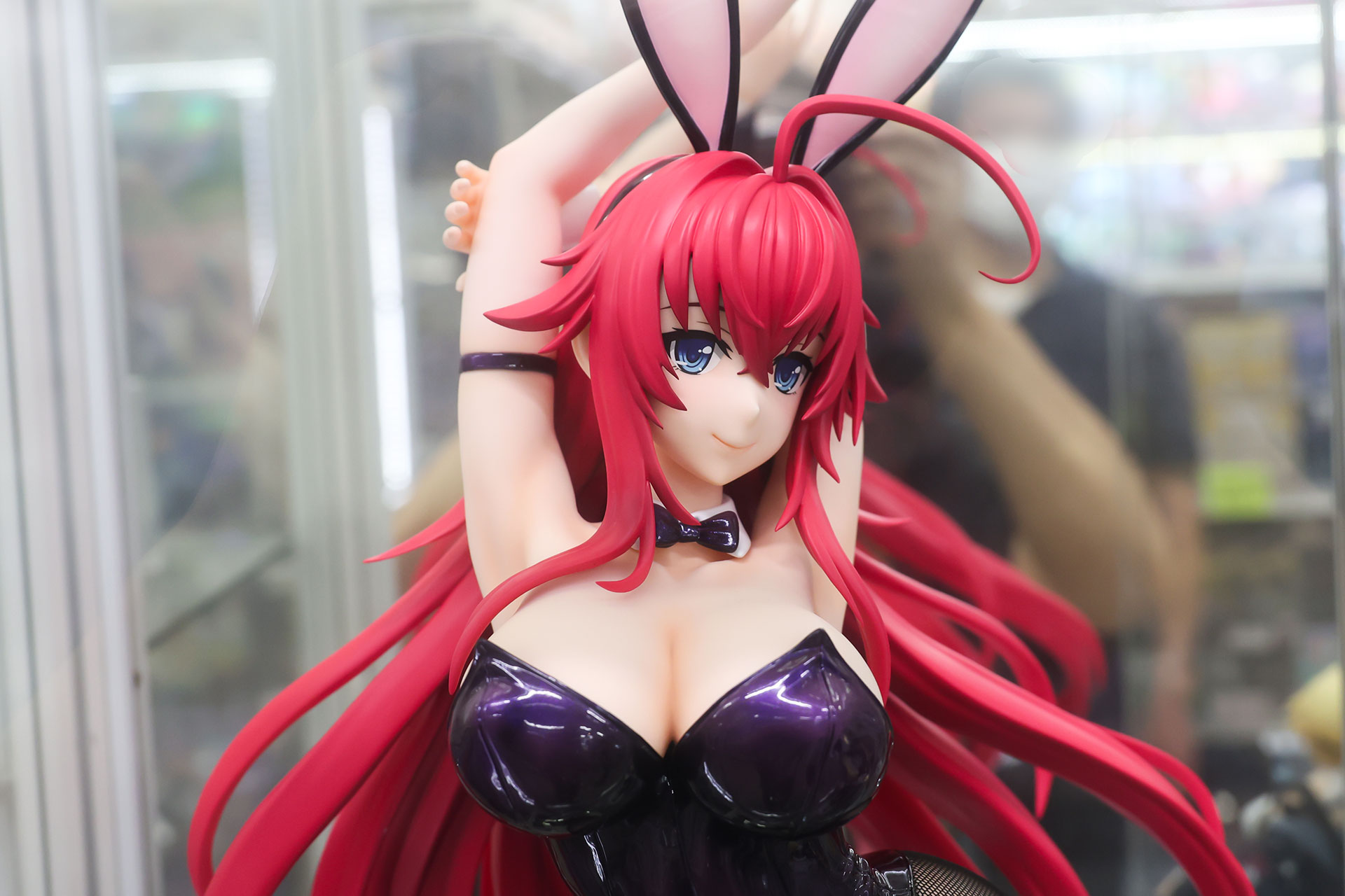 妖艶な微笑みと抜群の存在感！「ハイスクールD×D HERO リアス・グレモリー バニーVer.」【あみあみ展示撮り下ろし】1/3スケールフィギュアで登場
