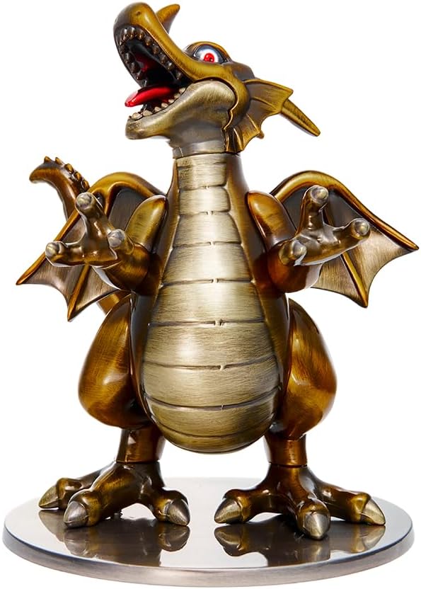ドラゴンクエスト　フィギュア　ドラクエ　ゴールドスライム、竜王、ドラゴンなど Amazonセール】「ドラクエ」の竜王を「アンティークゴールド」で再現