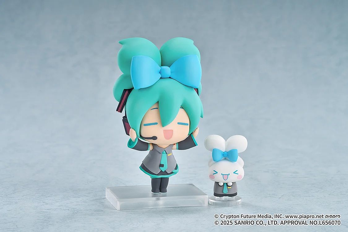 「初音ミク×シナモロール」のトレーディングフィギュアが本日出荷開始！全高約90mmにサイズアップしたデフォルメフィギュアも同日出荷