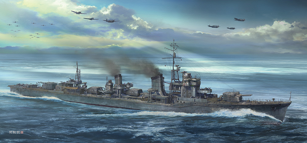 ハセガワ、1/350プラモデル「日本海軍 甲型駆逐艦 野分 “マリアナ沖海戦”」本日出荷開始！