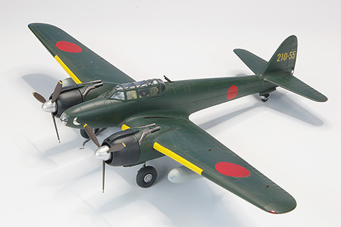 フジミ模型、プラモデル「1/72 C43 日本海軍 夜間戦闘機 月光11型 後期