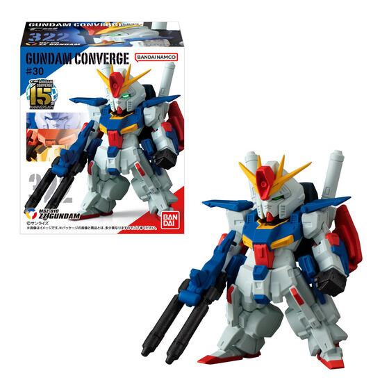 ガンダムフィギュア　30個　おまけ付 ZZガンダム」登場！ 食玩「FW GUNDAM CONVERGE ＃30」10月19日発売