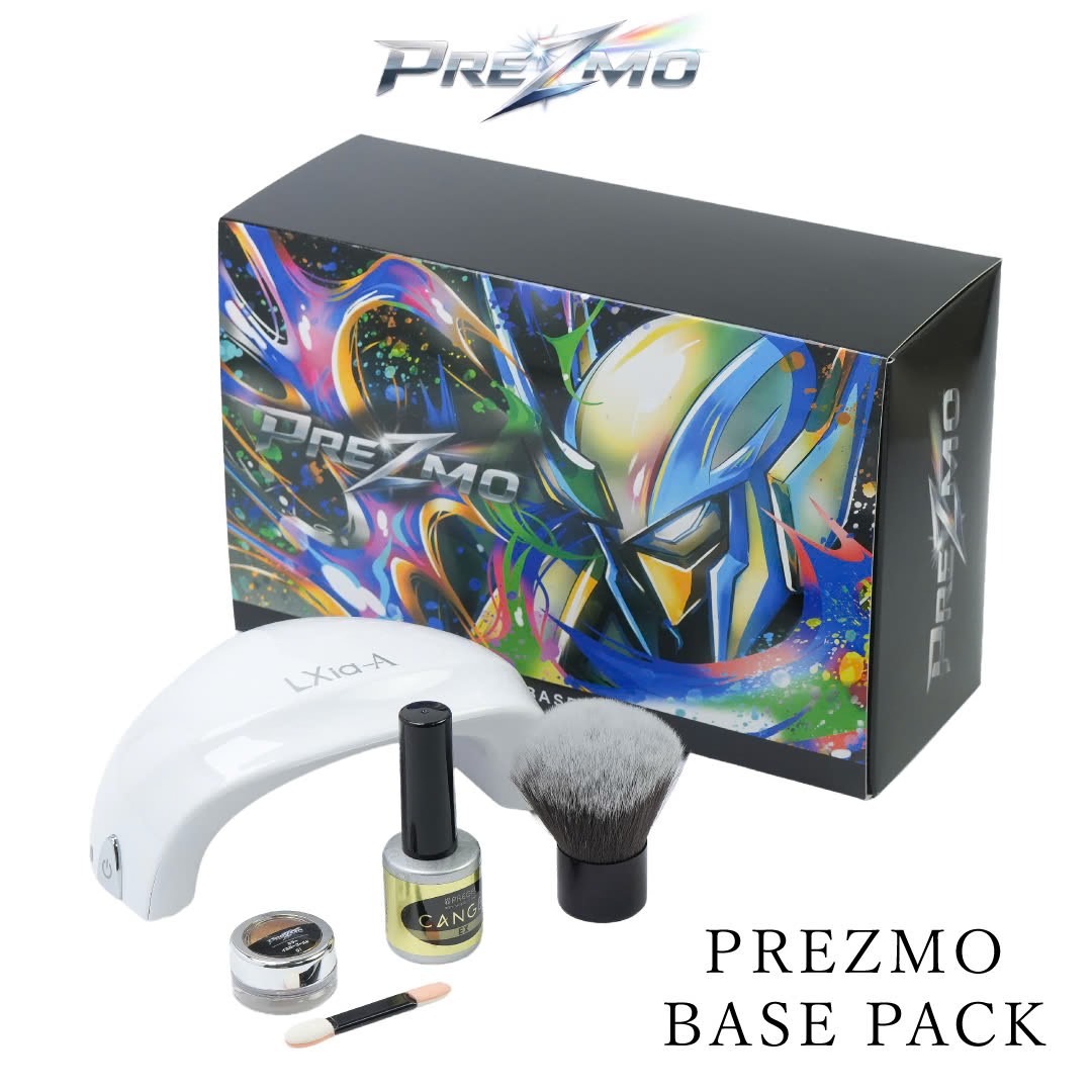 化粧品メーカー発のプラモデル向け塗料「PREZMO BASE PACK」、より気軽に塗装が楽しめるスタートセット発売中